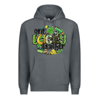 Rock one lucky teacher Premium Hoodie - MaliasSmallBusiness