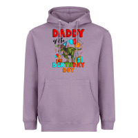 Lavender daddy of the birthday boy t rex Heavyweight Hoodie - Artiststas