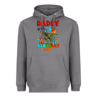 Storm daddy of the birthday boy t rex Heavyweight Hoodie - Artiststas