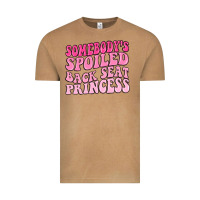 Vintage Camel somebodys spoiled back seat princess Vintage Tee - MaliasSmallBusiness