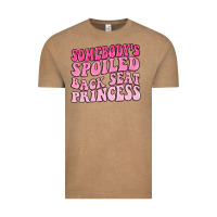 Vintage Coffee somebodys spoiled back seat princess Vintage Tee - MaliasSmallBusiness