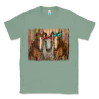 Sage horses with bandanas Classic Tee - RanaPortraitStore