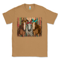 Toasted Coconut horses with bandanas Classic Tee - RanaPortraitStore