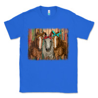 True Royal horses with bandanas Classic Tee - RanaPortraitStore