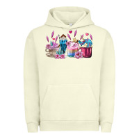 Pigment Pistachio Unicorn Coffee Cups Urban Hoodie - MaliasSmallBusiness