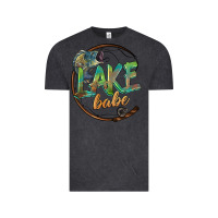 Vintage Black lake babe Vintage Tee - BarkalooDesign