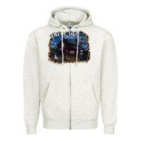 Oatmeal Heather farm life2 Zipper Hoodie - SublimationCraftShop