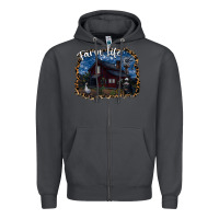 Smoke farm life2 Zipper Hoodie - SublimationCraftShop