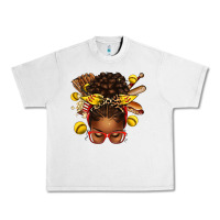 Lunar Rock softball afro messy bun Urban Heavy Tee - texasbilliewilder