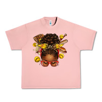Salmon softball afro messy bun Urban Heavy Tee - texasbilliewilder