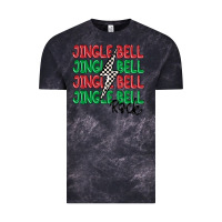 Cloud Black jingle bell rock Vintage Tee - MaliasSmallBusiness
