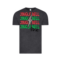 Vintage Black jingle bell rock Vintage Tee - MaliasSmallBusiness