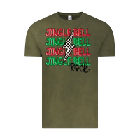 Vintage Olive jingle bell rock Vintage Tee - MaliasSmallBusiness