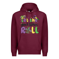 Burgundy let the good times roll Premium Hoodie - MaliasSmallBusiness