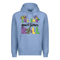 Colony Blue let the good times roll Premium Hoodie - MaliasSmallBusiness