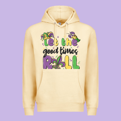 Let The Good Times Roll Premium Hoodie Designed By Maliassmallbusiness