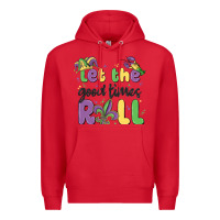 Red let the good times roll Premium Hoodie - MaliasSmallBusiness