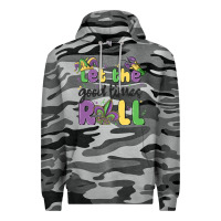 Slate Camo let the good times roll Premium Hoodie - MaliasSmallBusiness