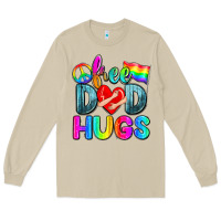 Mushroom free dad hugs Long Sleeve Tee - Zillion Design Studio