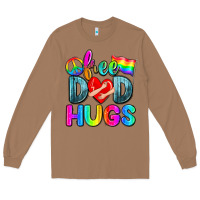 Free Dad Hugs Long Sleeve Tee | Teevron