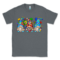 Charcoal Heather autism gnomes Classic Tee - Zillion Design Studio