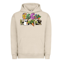 Pigment French Oak Egg hunter Urban Hoodie - NancyCooperArtShop