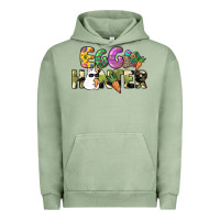 Pigment Oil Green Egg hunter Urban Hoodie - NancyCooperArtShop