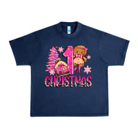 Navy 1st christmas gingerbread girl Urban Heavy Tee - Zillion Design Studio
