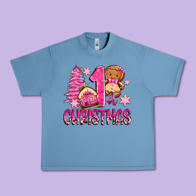 Urban Heavy Tee 1st christmas gingerbread girl