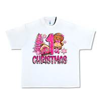 White 1st christmas gingerbread girl Urban Heavy Tee - Zillion Design Studio