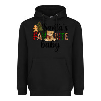 Black santa's favorite baby Heavyweight Hoodie - AdoDesignShop