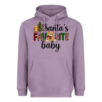 Lavender santa's favorite baby Heavyweight Hoodie - AdoDesignShop