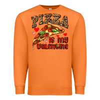 Carrot pizza is my valentine Premium Sweatshirt - AdoDesignShop