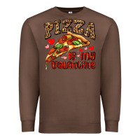 Chestnut pizza is my valentine Premium Sweatshirt - AdoDesignShop