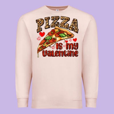 Pizza Is My Valentine Premium Sweatshirt Designed By Adodesignshop