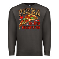 Smoke pizza is my valentine Premium Sweatshirt - AdoDesignShop
