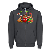Smoke chocolate elf Zipper Hoodie - FaDigitalArtStudio