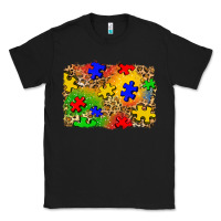 Black autism background Classic Tee - Zillion Design Studio
