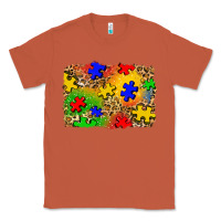 Copper autism background Classic Tee - Zillion Design Studio