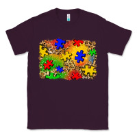 Plum autism background Classic Tee - Zillion Design Studio