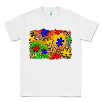 White autism background Classic Tee - Zillion Design Studio