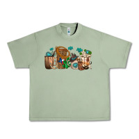 Oil Green western coffee cups Urban Heavy Tee - texasbilliewilder