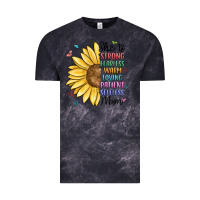 Cloud Black she is strong fearless warm loving mom Vintage Tee - MaliasSmallBusiness
