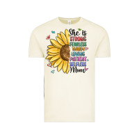Vintage Arctic she is strong fearless warm loving mom Vintage Tee - MaliasSmallBusiness