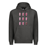 Charcoal Heather god says i am bible verse stanley Premium Hoodie - MaliasSmallBusiness