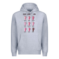Heather Grey god says i am bible verse stanley Premium Hoodie - MaliasSmallBusiness
