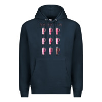 Navy god says i am bible verse stanley Premium Hoodie - MaliasSmallBusiness