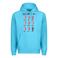 Ocean Blue god says i am bible verse stanley Premium Hoodie - MaliasSmallBusiness