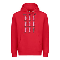 Red god says i am bible verse stanley Premium Hoodie - MaliasSmallBusiness
