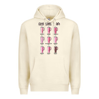 Sandshell god says i am bible verse stanley Premium Hoodie - MaliasSmallBusiness